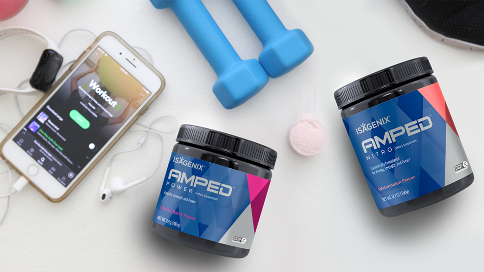 Published Clinical Study Finds AMPED PreWorkout Products Improve